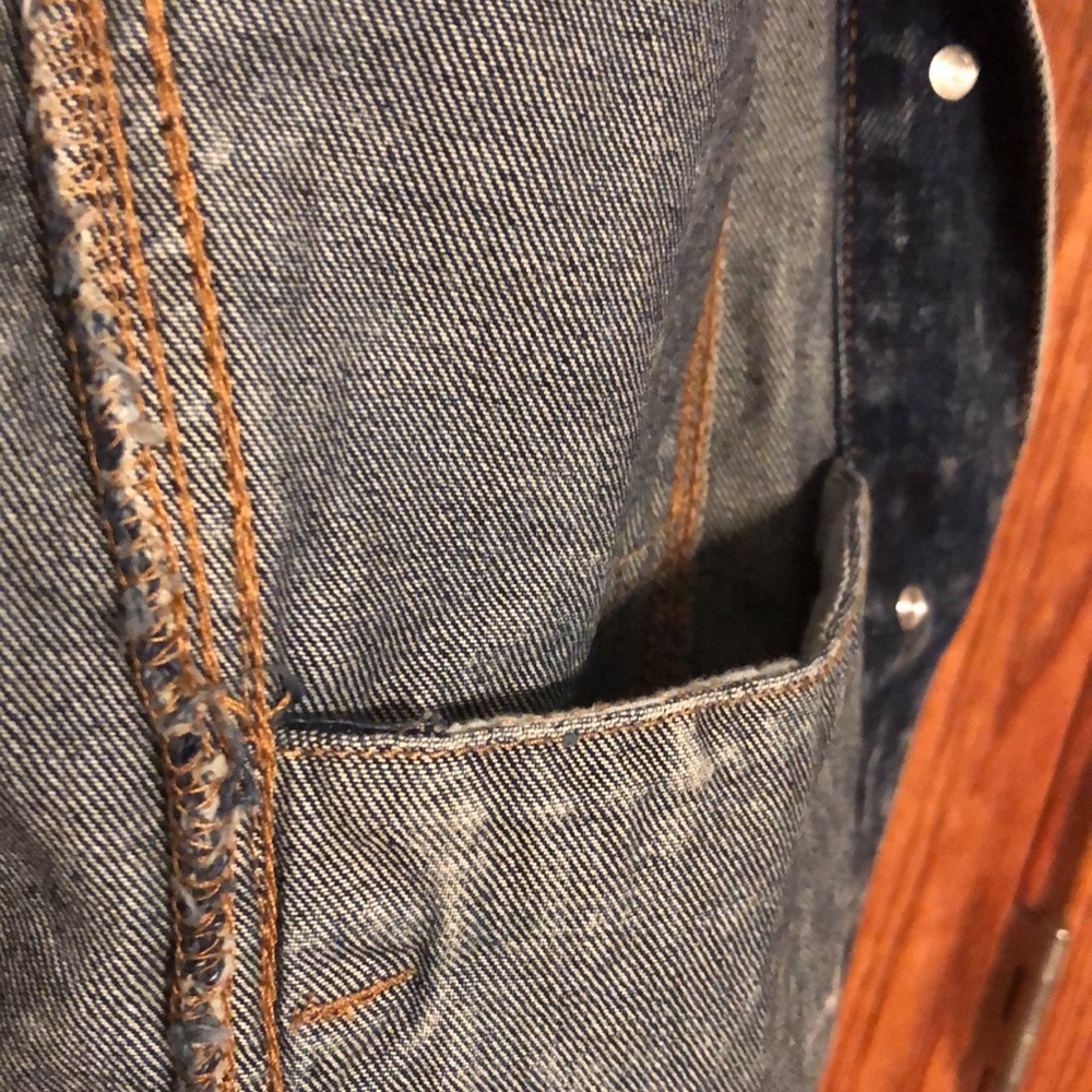 New Listing! Official Rolling Stones Vintage Style Denim Jacket - Picture 12 of 14